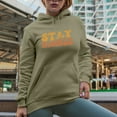 thumbnail image 2 of Stay Humble, Humility Quote, Groovy Retro Wavy Text Merch Gift, Sand Hooded Sweatshirt or Hoodie, 3XL, 2 of 5