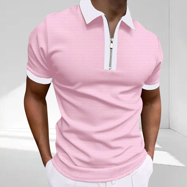 pstuiky Camisas de manga corta para hombre, Camiseta informal de verano para hombre, de color liso, con mangas cortas irregulares y cuello redondo ropa de hombre xxl