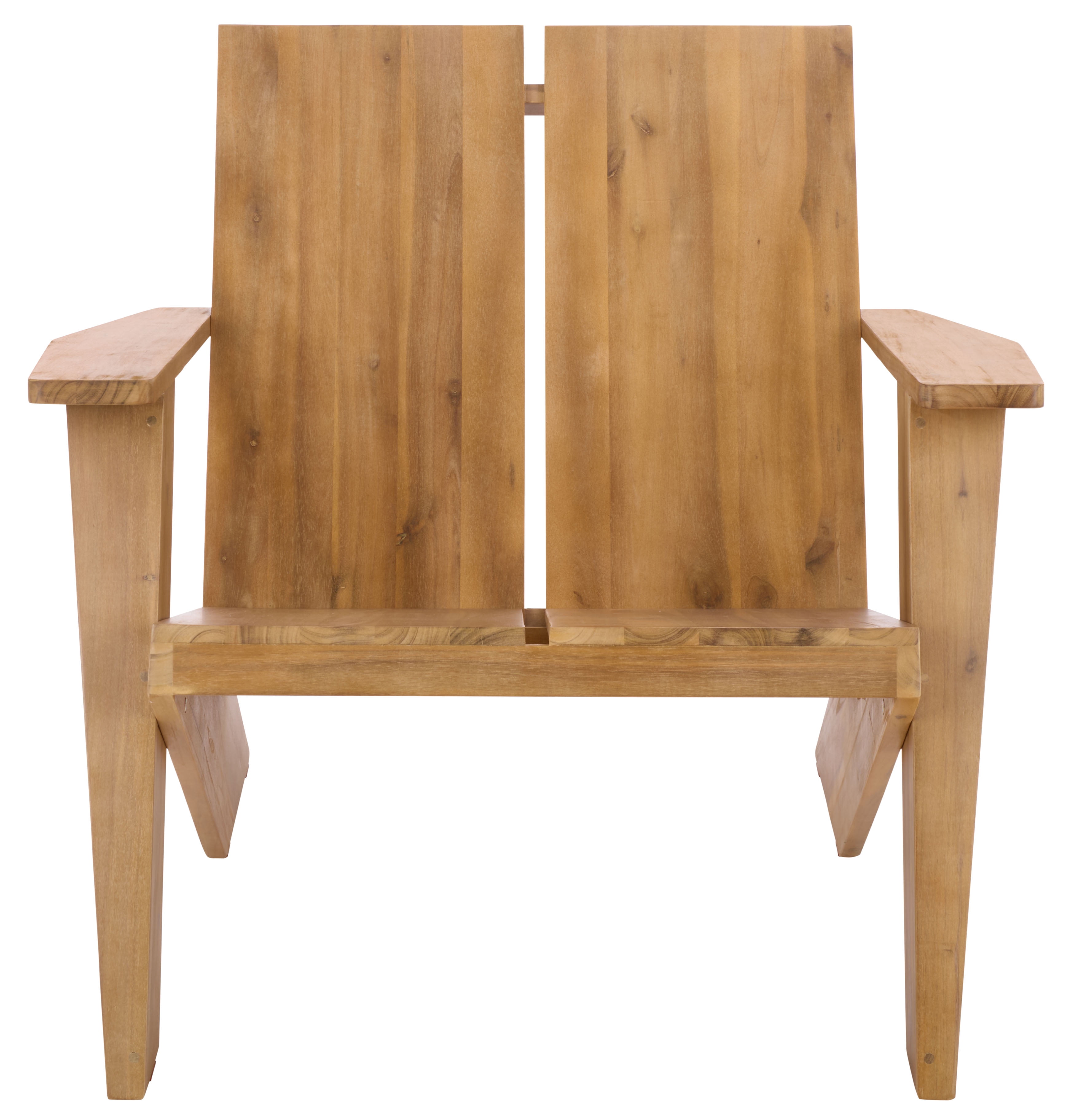 Safavieh Maya Outdoor Wood Adirondack Chair, Oak