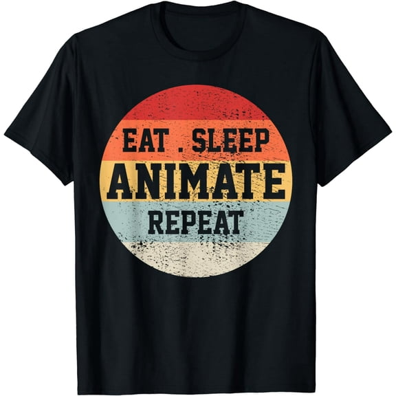 Animator Animation Retro Vintage Funny Gift T-Shirt