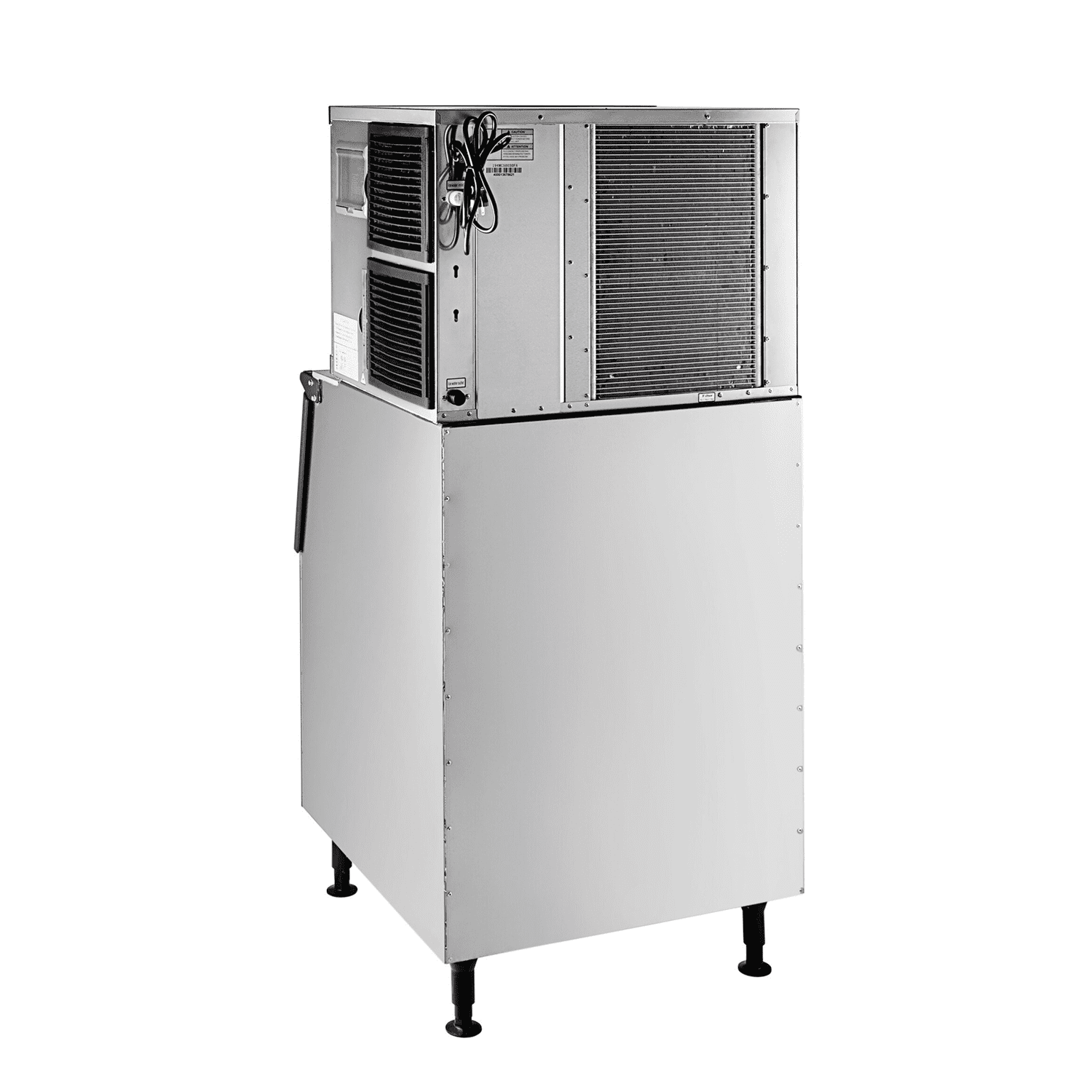 Cooler Depot 1000 lb/Day Commercial Ice Maker Machine, Stainless Steel Freestanding Ice Machine for Restaurant, Bar & Hotel, ETL Certified