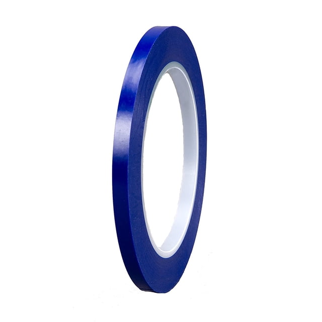 1 Roll Indigo Vinyl Fine Line Tape 1/4 Inch By 36 Yard High Temperature Paint Masking Striping
