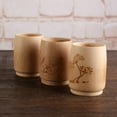thumbnail image 3 of Promotion Clearance! Wooden Tea Cups Handmade Bamboo Coffee Mug Wine Mug Camping Cup Travel Craft Tea Drinking Cup Gift Outdoor Mug for Drinking Tea Coffee Wine Beer, 3 of 6