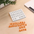 thumbnail image 3 of DIY Baking Alphanumeric Mould Chocolate Mould English Cake Decoration Mould, 3 of 6