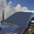 thumbnail image 2 of Magnetic Car Sunshade Cover Car Windshield Snow Sunshade Sunscreen Universal Car Windscreen Frost Cover, 2 of 12