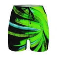 thumbnail image 3 of B91xZ Women's Swim Shorts High Waisted Bathing Suit Bottoms Swimsuit Boy Shorts Bikini Tankini Board Shorts Swimwear Shorts,Green L, 3 of 5