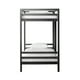 thumbnail image 2 of CASA FERRO Litera de dos niveles de acero. Elegante diseño - Acero Negro CASA FERRO Litera Retro Industrial, 2 of 3