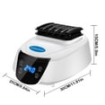 thumbnail image 4 of HomeDry Electric Clothes Dryer, Portable Quickly Drying Machine with Negative Ion Heater, Remote Control, Timer Function for Apartments, Baby Clothes, Travel, 4 of 8