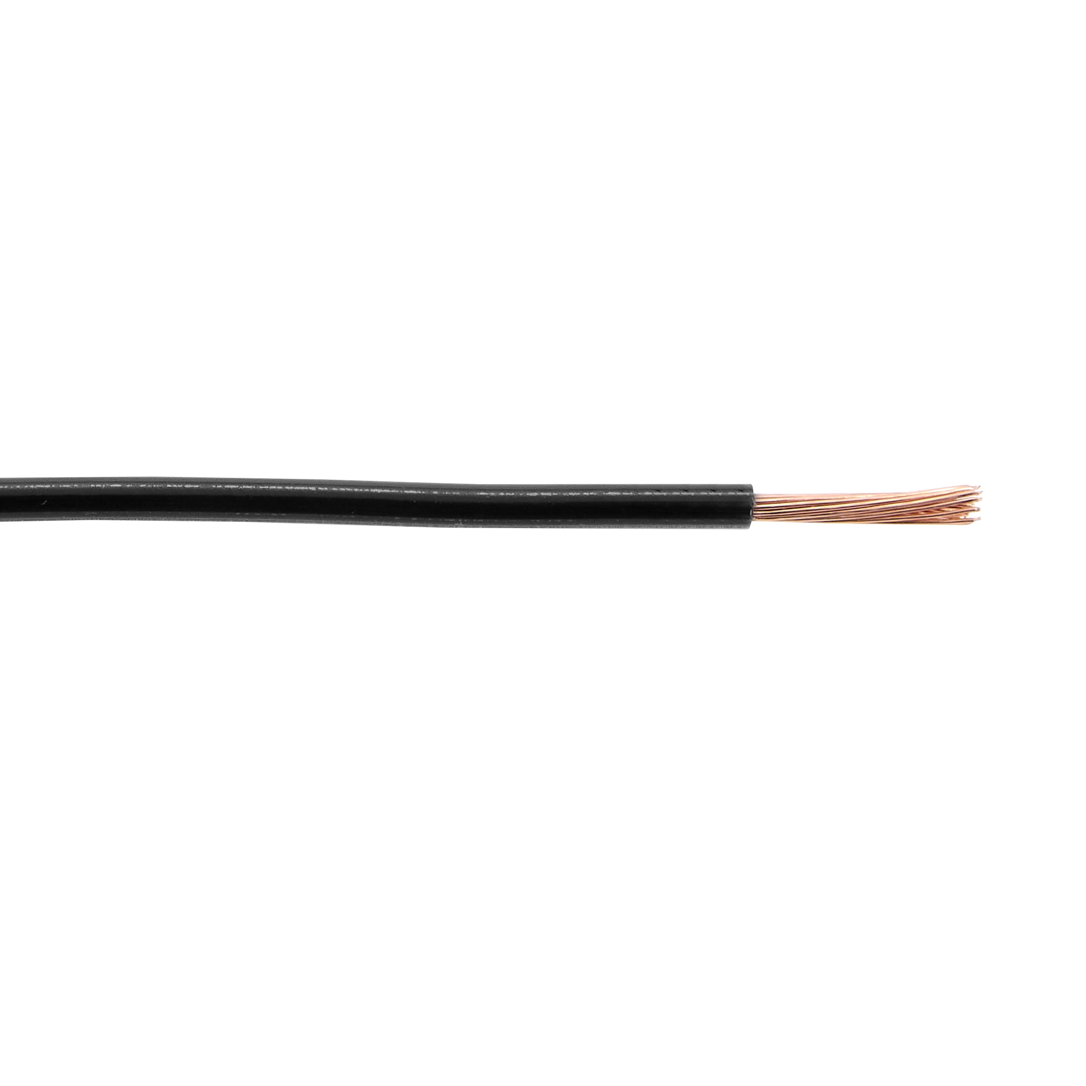 Maxxima 100 Ft. 14 AWG Black THHN Stranded Copper Electrical Wire, 600V, Under Ground, Indoor & Outdoor Use, Commercial, Industrial, Residential, Grounding Wire