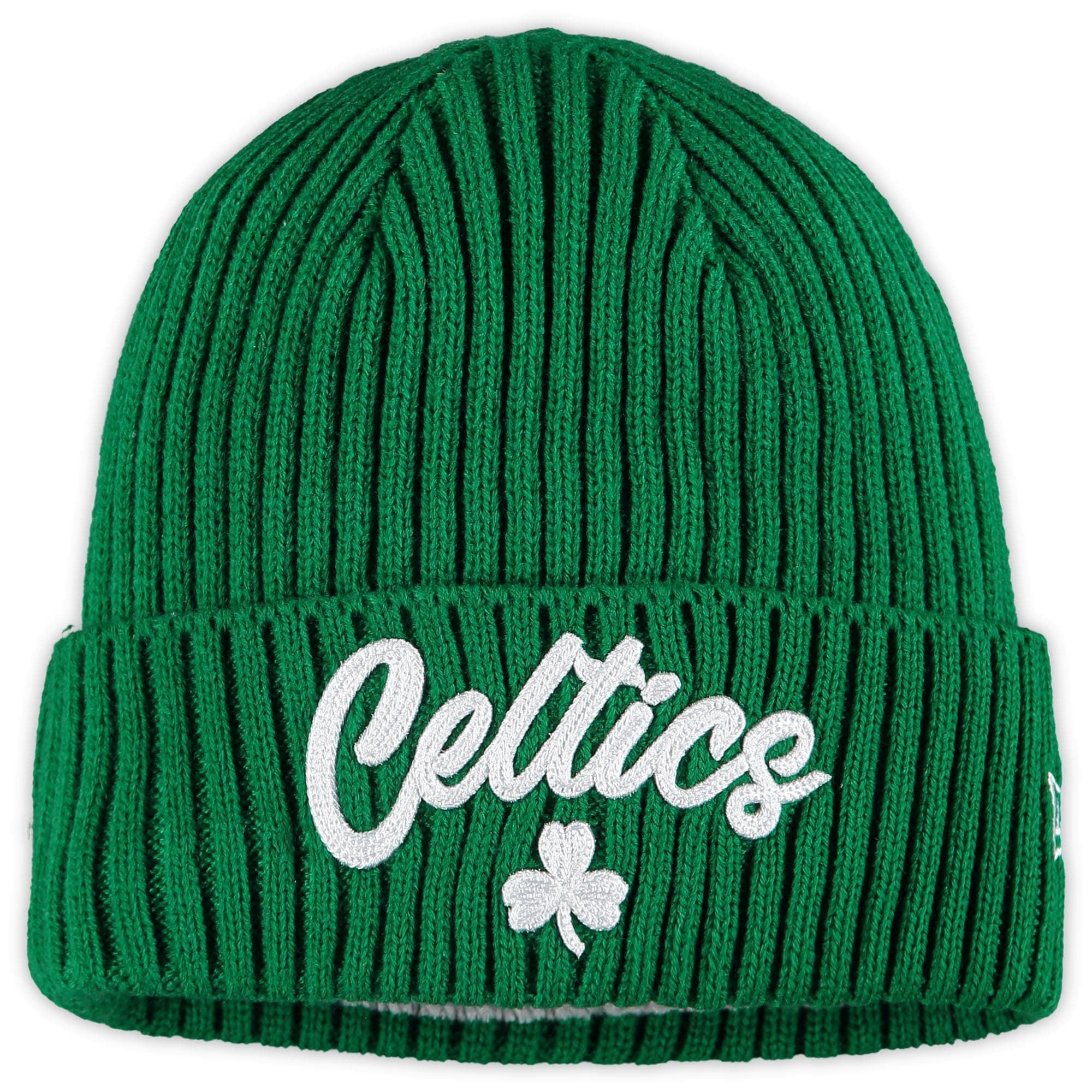 Cuffed Knit Hat - Kelly Green - OSFA 