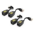 thumbnail image 4 of Power Balun Bling Bling 2 pares 3 en 1 PowerVideoAudio Conector de audio Balun, 4 of 12