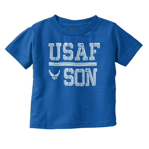 USAF Son United States Air Force Youth T Shirt Tee Boys Infant Toddler Brisco Brands 6M
