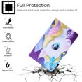 thumbnail image 3 of Allytech Galaxy Tab A7 10.4" Case 2020 SM-T500 T505 T507, Premium PU Leather Slim Fit Shockproof Multiple Viewing Angles Stand Flip Cover for Samsung Galaxy Tab A7 10.4-inch, Unicorn, 3 of 6