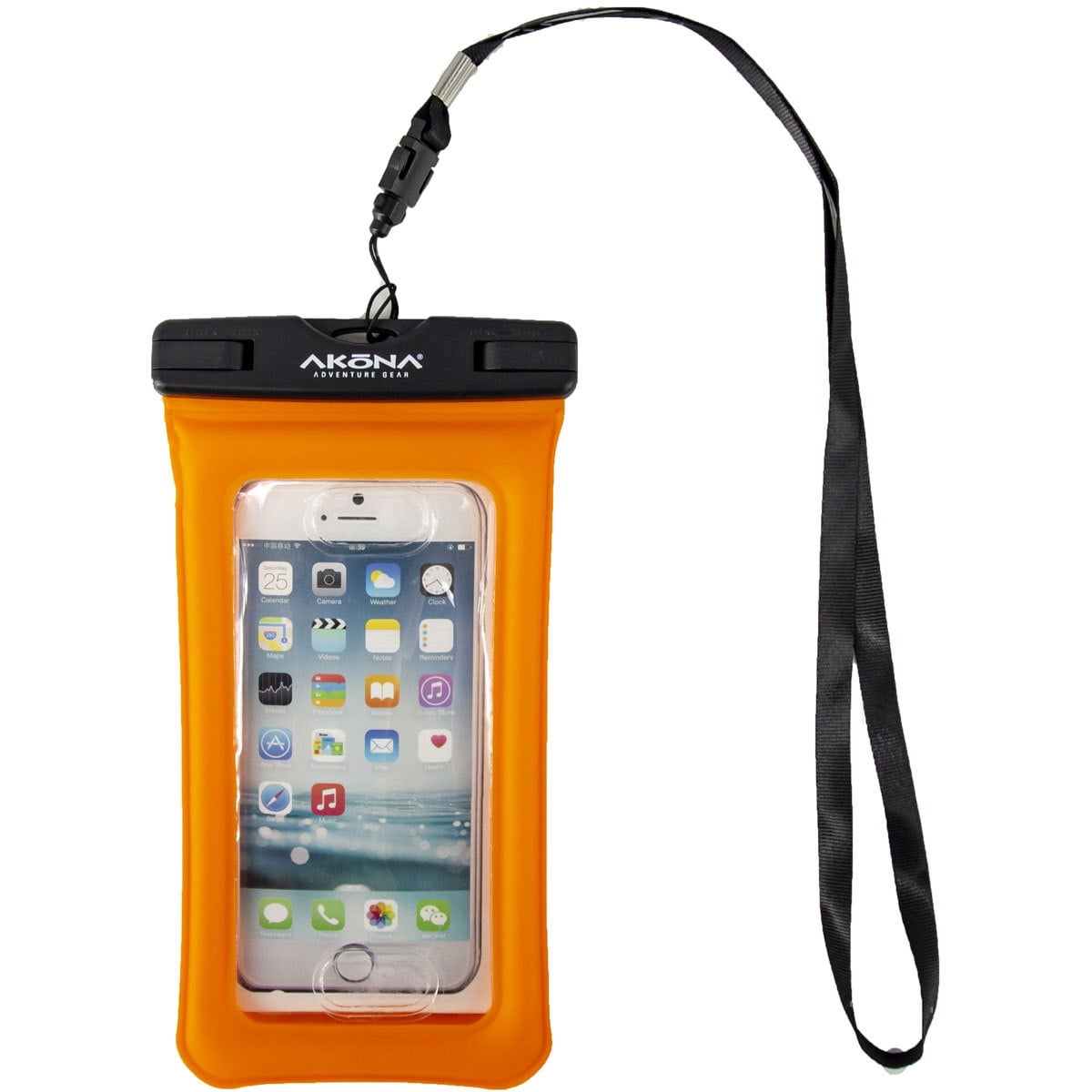 Akona Gobi Floating Waterproof Case for Cell phones Pink (Orange)
