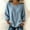 Light Blue, variant on jjayotai Cotton Linen Tops for Women Crew Neck Loose Fit Long Sleeve Shirts Casual Fall Blouses Work Weekend Travel