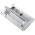 thumbnail image 1 of TABLZONE Embedded Door Handle Zinc Alloy Silver Anti-rust for Doors 1Pcs, 1 of 6