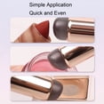 thumbnail image 3 of Silicone  Brush, 4PCS Lip Brush Easy Using Wide Application Round Head Soft Portable with Storage Box for Office, 3 of 8