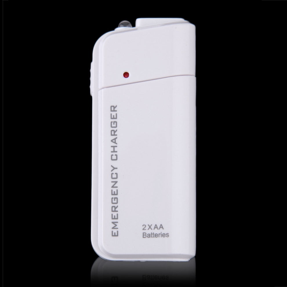 1pcs Mini USB AA Battery Emergency Charger for ipod,iphone 
