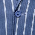 thumbnail image 3 of Transemion Slim Fit Suit Coat For Flattering And Sophisticated Look Professional Look blue 5XL 1Set, 3 of 6