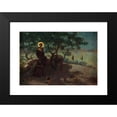 thumbnail image 2 of Edmond Tapissier 14x11 Black Modern Framed Museum Art Print Titled - The Flight to Egypt (1915), 2 of 5