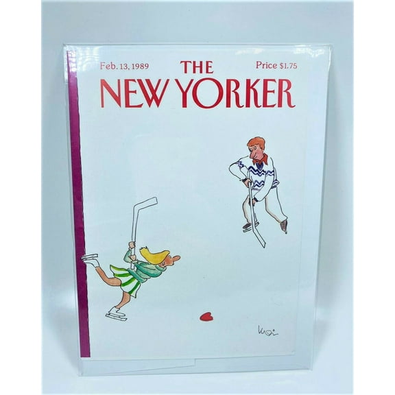 LOT OF 10 The New Yorker -  Feb. 13, 1989 - By Arnie Levin - Greeting Card