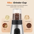 thumbnail image 4 of TINANA Single Serve Blender with 20oz & 10oz Cups, Portable Smoothie Maker with Grinder Cup, Personal Drink Mixer Blender, Dishwasher-Safe Cups, 4 of 7