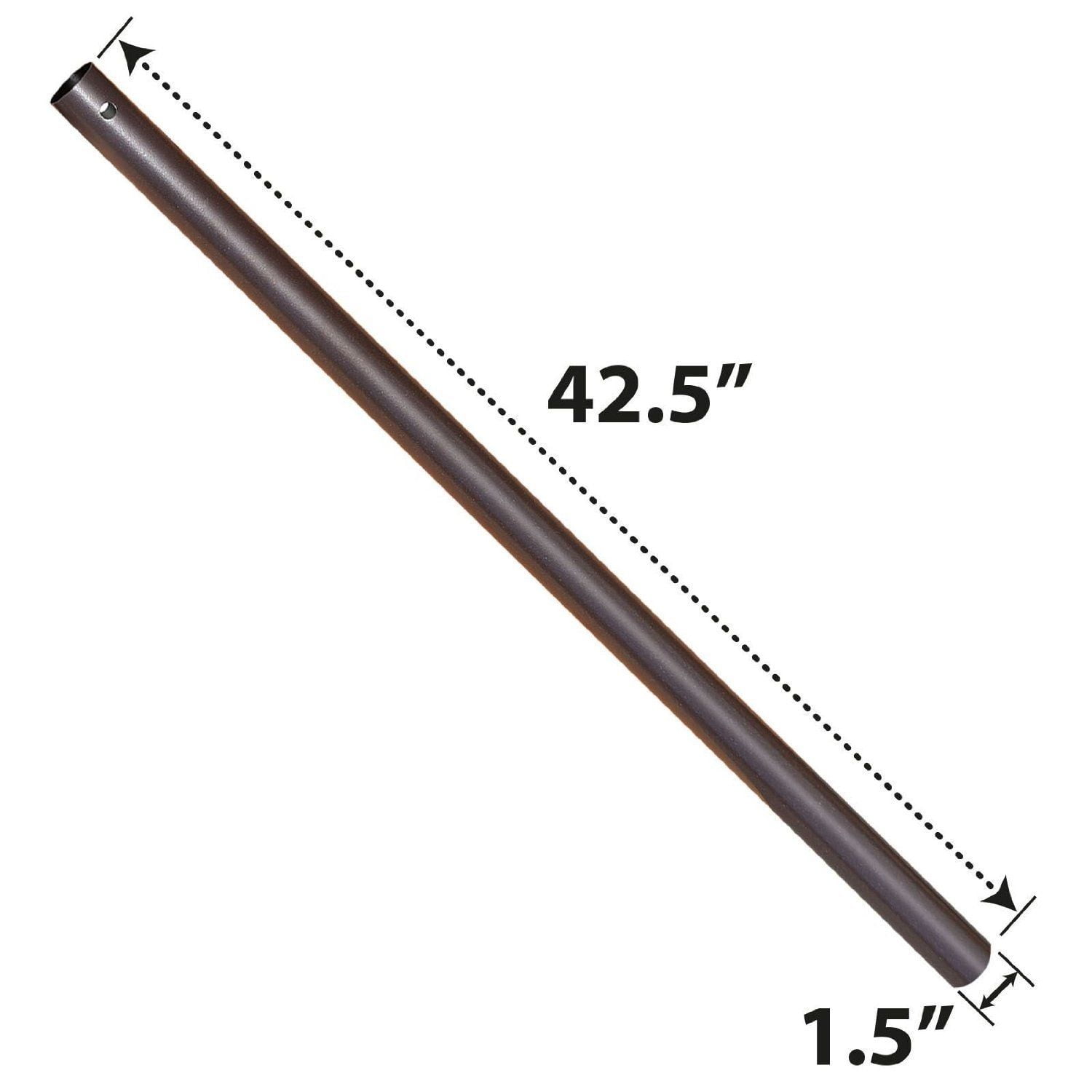 42.5"X1.5" Patio Umbrella lower Pole 