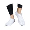 thumbnail image 2 of lnmuld Men Women Water Shoes Non Aqua Socks Solid Color for Beach Pool Surf Yoga Snorkeling Color:White,Size:6, 2 of 6
