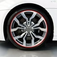 thumbnail image 2 of TopOne 1 Pair PVC Motorcycle 18-inch Wheel Rim Stickers Modified Wheel Stickers Tire Reflective Stickers, 2 of 8