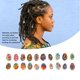 thumbnail image 4 of Joyería De Concha Para El Cabello, Colgantes De Concha Para El Cabello, 20 Piezas, Resistente A La Corrosión, DIY, Flexible Para Trenzas Para Fiesta, 4 of 7