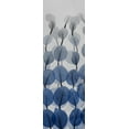 thumbnail image 2 of Koetsier, Albert 11x24 White Modern Wood Framed Museum Art Print Titled - Sapphire Blooms 3, 2 of 4