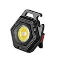 thumbnail image 1 of Eigraketly Llavero COB Light Linterna recargable Suministros Batería Linterna de carga rápida con gancho para trabajo al aire libre Camping Escalada, 1 of 6