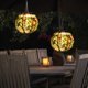 thumbnail image 5 of Linterna LED redonda impresa, accesorios colgantes de Navidad de nailon, decoración artesanal, 5 of 9