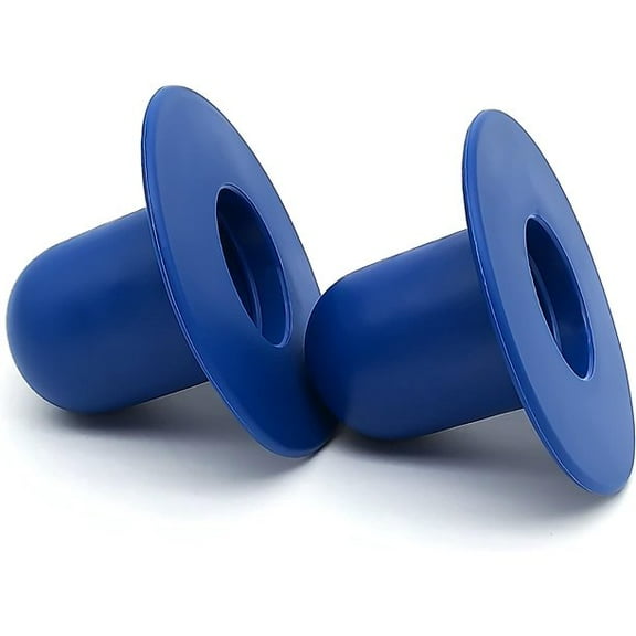 Pool Wall Plug Replacement 2 Pack - Strainer Hole Plug for Above Ground Swimming Pools Filter Pump, Wall Plug Replacement Ground Swimming PoolStopper for Most Swimming Pool, Blue