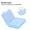 Blue, variant on NFTIGB 24 Grids Plastic Jewelry Adjustable Box Detachable Organizer Beads Earrings Storage Case with Removable Dividers, Dust-Proof Cover, Blue, 7.87 x 5.12 x 1.38 inches / 20 x 13 x 3.5 cm