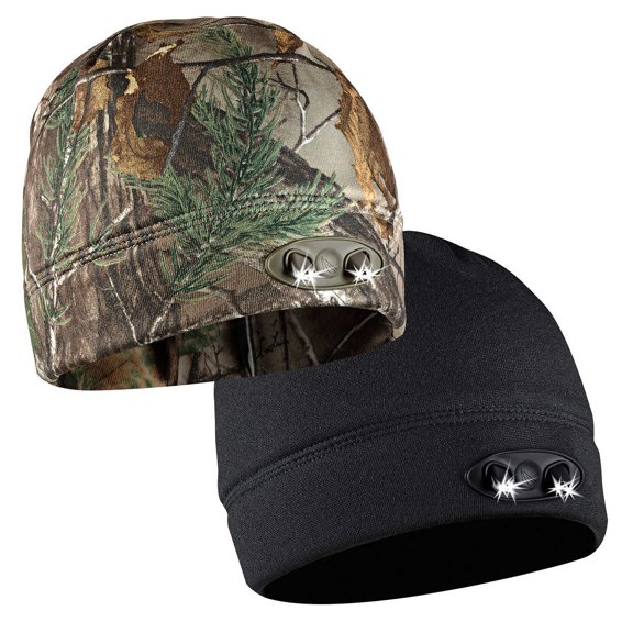 Panther Vision Powercap LED Lighted Beanie 2-pack