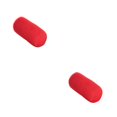 thumbnail image 3 of Matsuzay Cojín trasero de microperlas para aliviar el estrés y comodidad transpirable, soporte para el cuello para dormir en casa rojo brillante 2Conjunto, 3 of 6