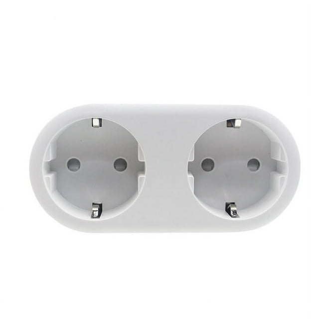Jinsinto Smart Plug (Type F), Smart Plug Compatible with Apple HomeKit, Siri, Alexa, Google Home and Google Nest, WiFi Programmable Plug with Voice Command and Remote Control (1pcs)