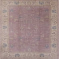 thumbnail image 1 of Ahgly Company Indoor Square Mid-Century Modern Khaki Rose Pink Oriental Area Rugs, 3' Square, 1 of 6