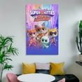 thumbnail image 6 of Super Kitties Wall Hanging Painting Wall Art Canvas Paintings Posters Home Decorations 20x30inch(50x75cm), 6 of 8