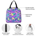 thumbnail image 5 of Lsque Disco Roller Skates Pattern Lunch Bag Women/Men Insulated Lunch Box,Small Leakproof Cooler Food Lunch Containers Reusable High Capacity Lunch Tote Bags, 5 of 6