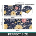 thumbnail image 7 of Pioneer Flower Floral Print Pattern Kitchen Rugs Sets Of 2,Anti Fatigue Kitchen Mat Rugs Non Slip Washable,Decorative Kitchen Floor Mats for Kitchen,Sink,Laundry,17"x30"+17"x47", 7 of 7