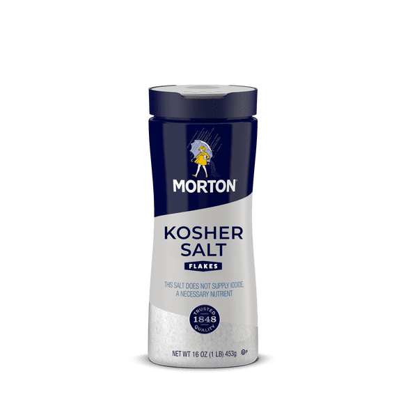 Morton Kosher Salt Flakes 1 lb