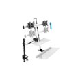 thumbnail image 1 of Rocelco Ergonomic Floating Desk with Monitor Arm & Tray, 1 of 5