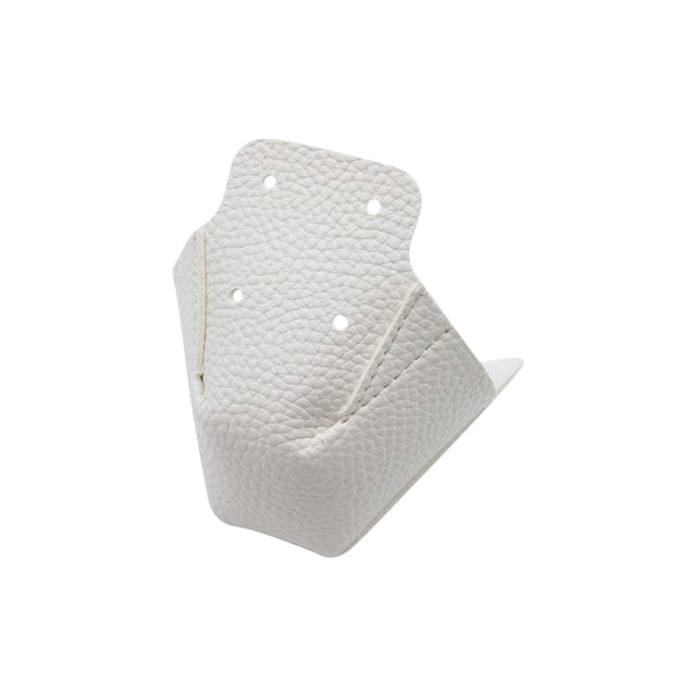 1 protector de punta de patín de ruedas de piel sintética para reemplazar el zapato desmontable fácil de instalar. Blanco Zulema Protector de puntera