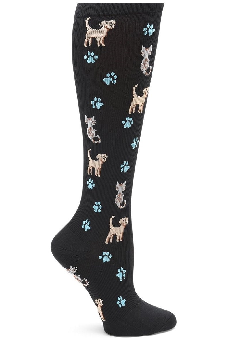 Nurse Mates Compression Socks Wide Calf Up To 22" Color Pets N Paws