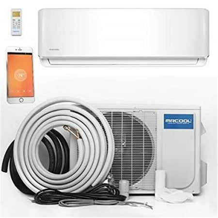 Mrcool Do It Yourself 24,000 BTU 2 Ton 16 SEER Ductless Mini-Split Air Conditioner and Heat Pump - (Best 2 Ton Ac)