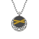 thumbnail image 1 of Logo de advertencia de peligro Collares Colgante Retro Moon Stars Jewelry Unbranded M, 1 of 3
