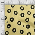 thumbnail image 2 of oneOone Velvet Medium Yellow Fabric Polka Sewing Fabric By The Yard Printed Diy Clothing Sewing Supplies 58 Inch Wide-23, 2 of 7
