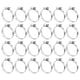 thumbnail image 1 of Abrazadera de manguera de engranaje de gusano, 24 piezas de 1 1/4"-1 3/4" abrazaderas de manguera de acero inoxidable ajustables para asegurar manguera, 1 of 5